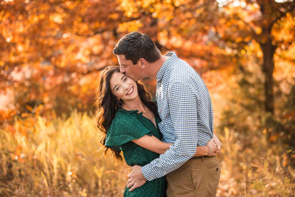 Springfield MO Engagement Photos at Fellows Lake