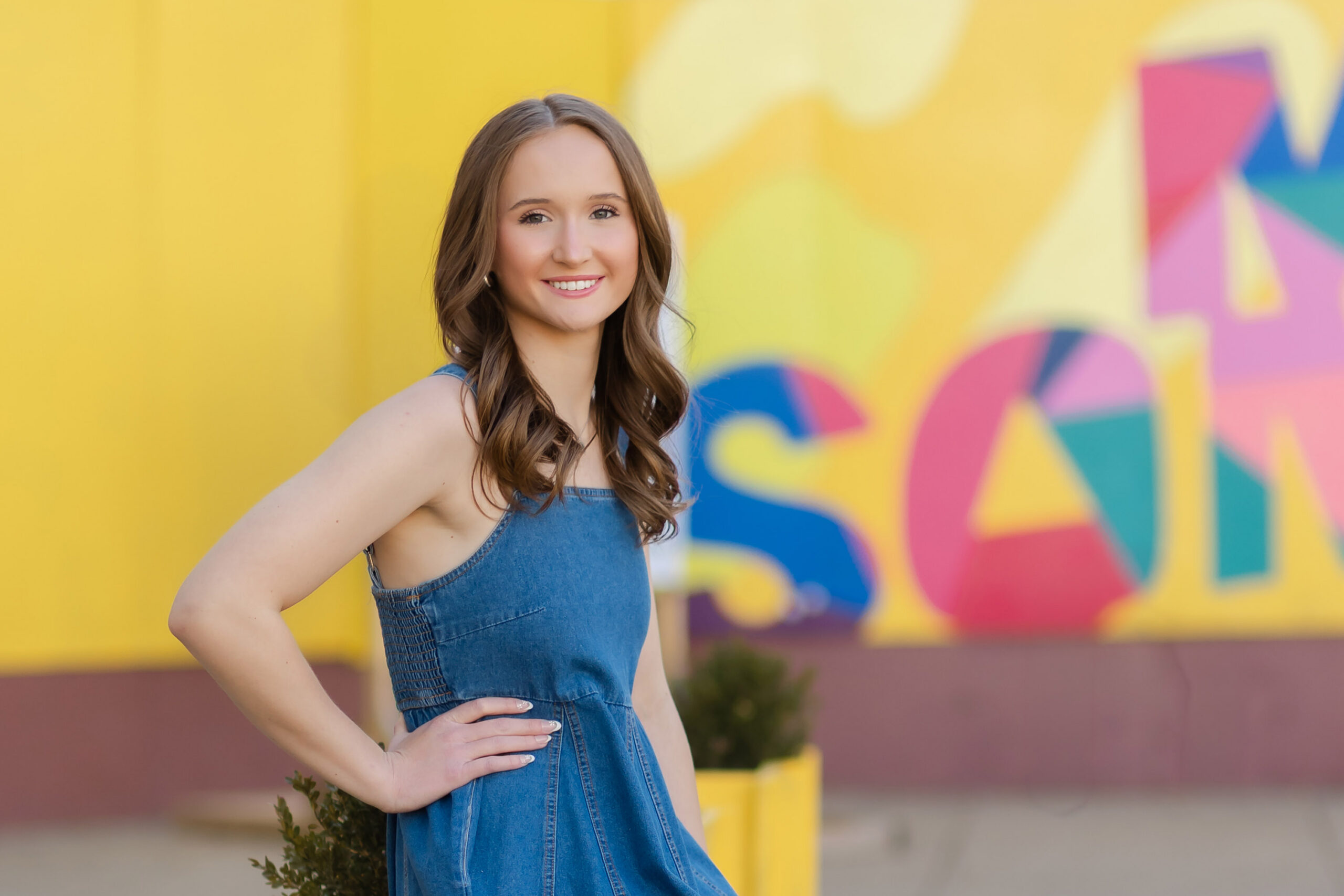 Senior photos in downtown Springfield MO
